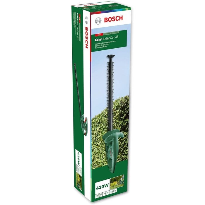 Taille-haie électrique 420W - 45 cm - 33% de remise