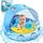 Bouée gonflable bébé avec siège et pare-soleil - 31% de remise