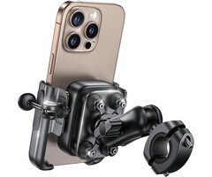 Lamicall Support téléphone moto alu - 33% de remise - Anti-vibrations & 360°