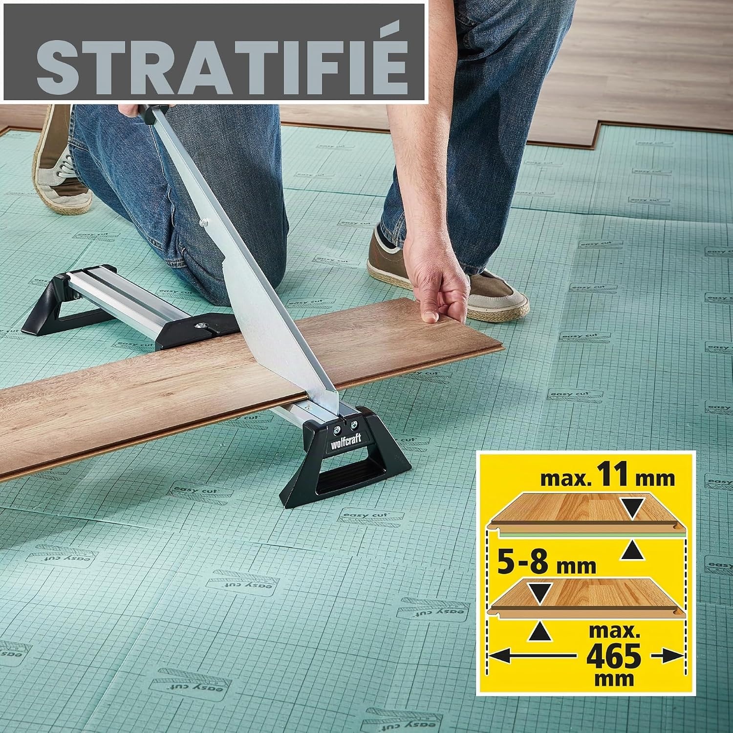 Coupe-stratifié LC 600 - Largeur 46,5 cm - 32% de remise
