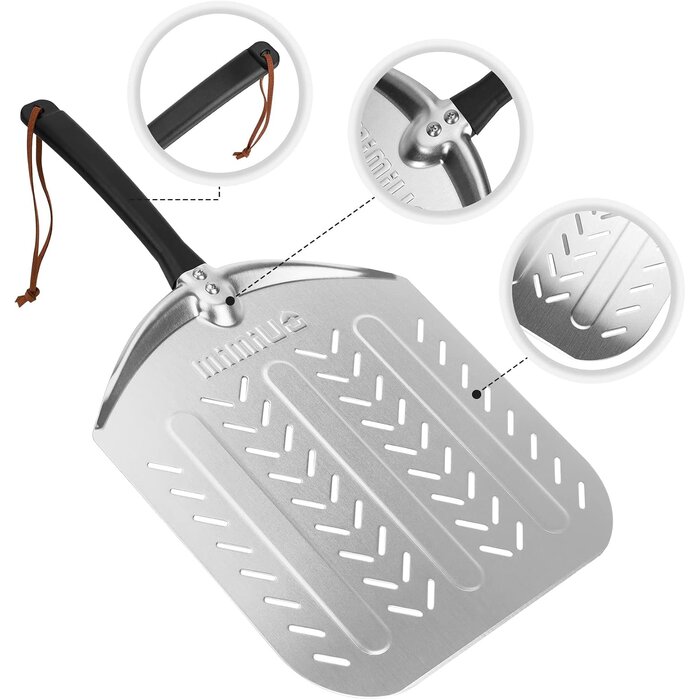 Pelle à pizza perforée en aluminium 30,5 cm - 31% de remise