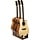 Support au sol pour 3 guitares en bois - Noyer - 33% de remise