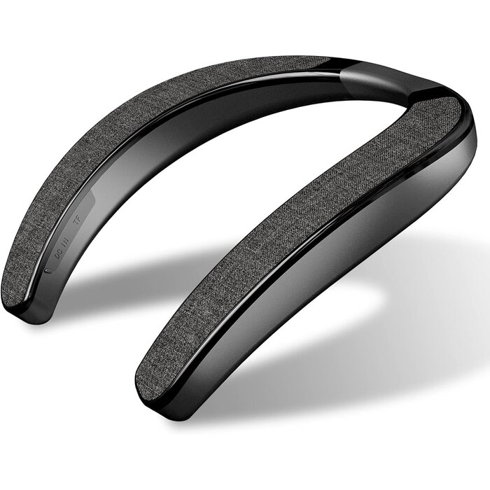 Enceinte tour de cou Bluetooth - Étanche - 32% de remise - Noir