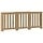 Cache-radiateur en bois, chêne artisanal 205 cm - 34% de remise