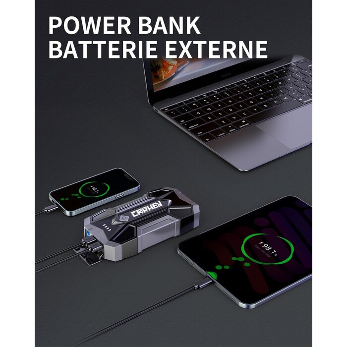 Booster de batterie 4500A pour moteurs essence et diesel - 32% de remise