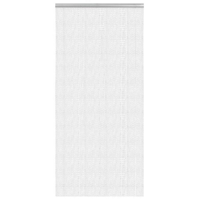 Rideau de porte à chaînettes alu 100x226 cm argent - 34% de remise