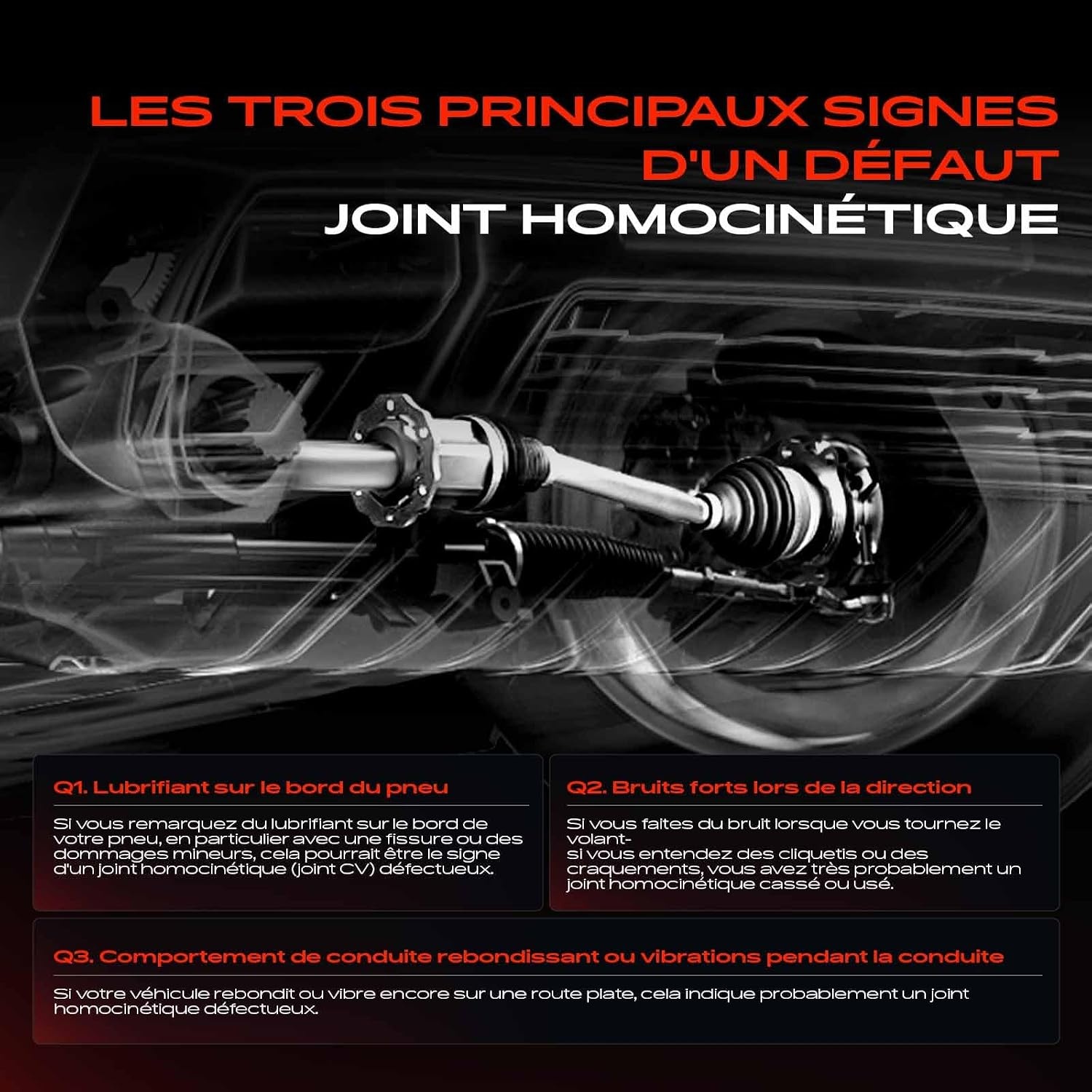 Kit de joint homocinétique pour groupe VW - 33% de remise