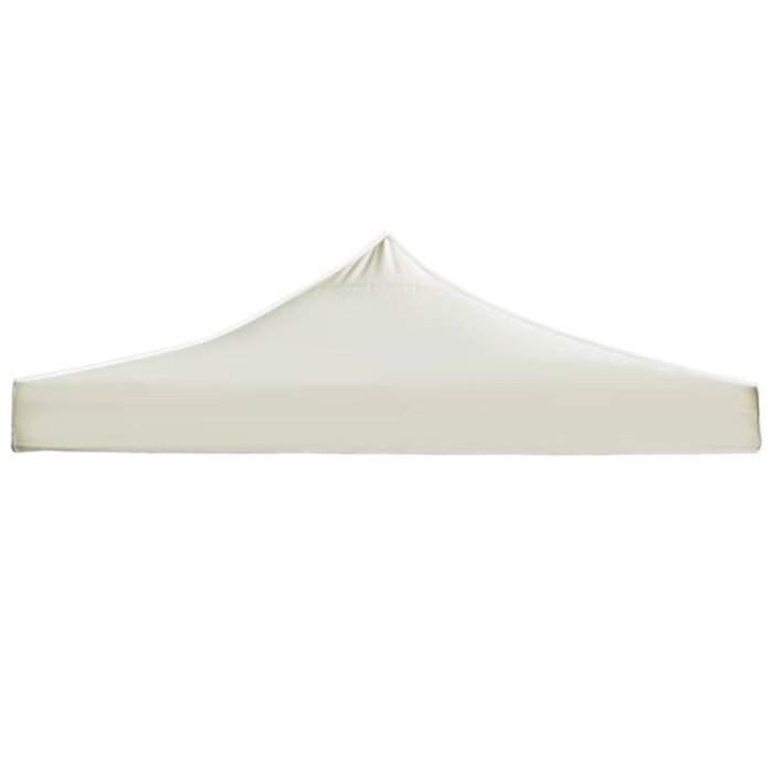 Toile de tonnelle pliable 3x6 m crème - 34% de remise