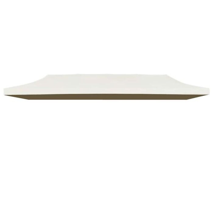 Toile de tonnelle pliable 3x6 m crème - 34% de remise