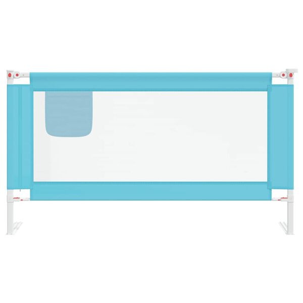 Barrière de lit enfant 150x25 cm bleue - 33% de remise