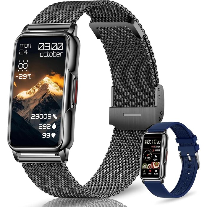 Montre Connectée Unisexe HD Bluetooth Or - 33% de remise