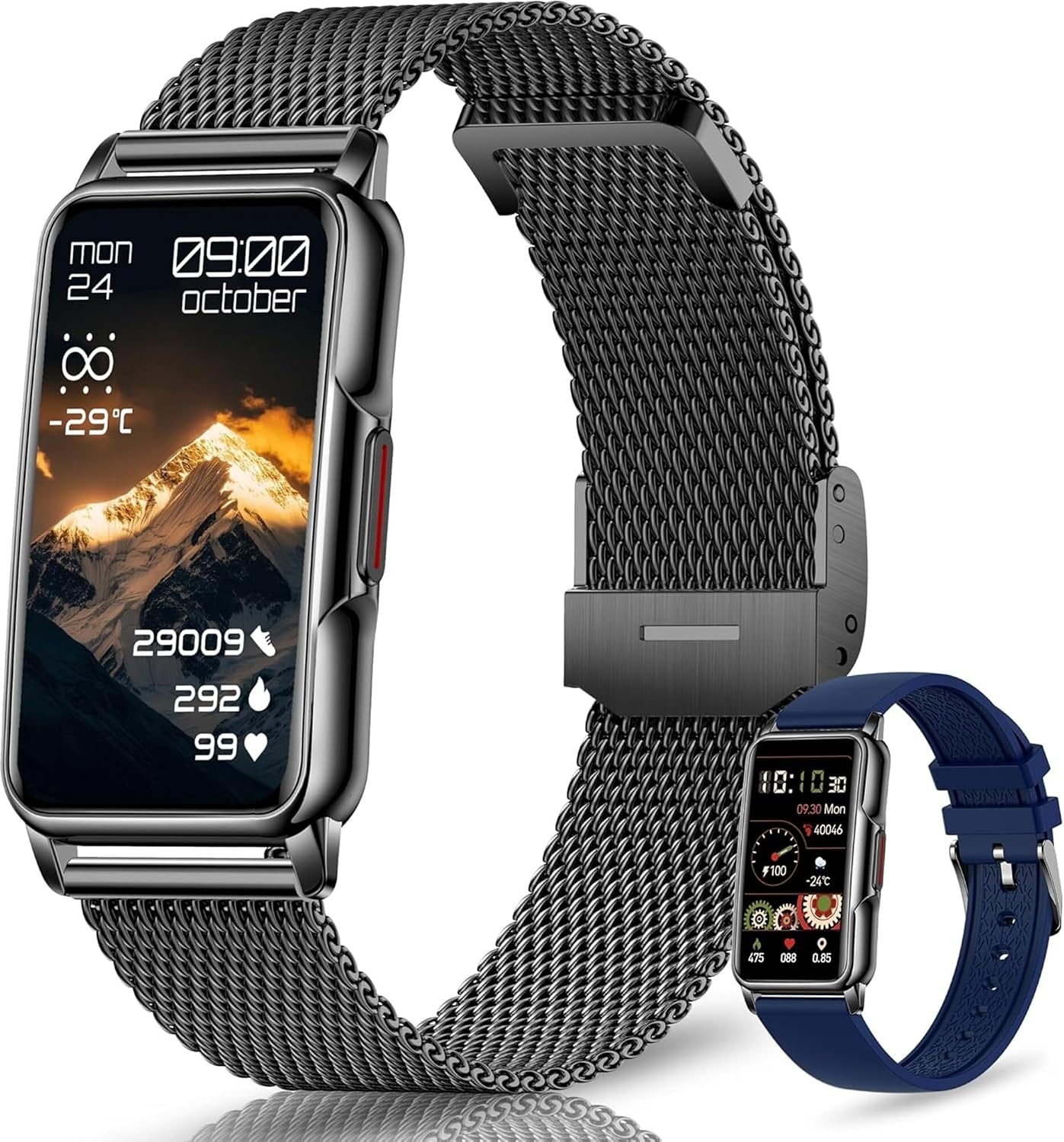 Montre Connectée Unisexe HD Bluetooth Or - 33% de remise