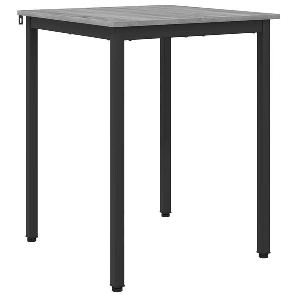 Table à manger carrée, bois gris Sonoma 60x60cm - 34% de remise