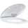 Abattant WC à fermeture ralentie blanc - 33% de remise