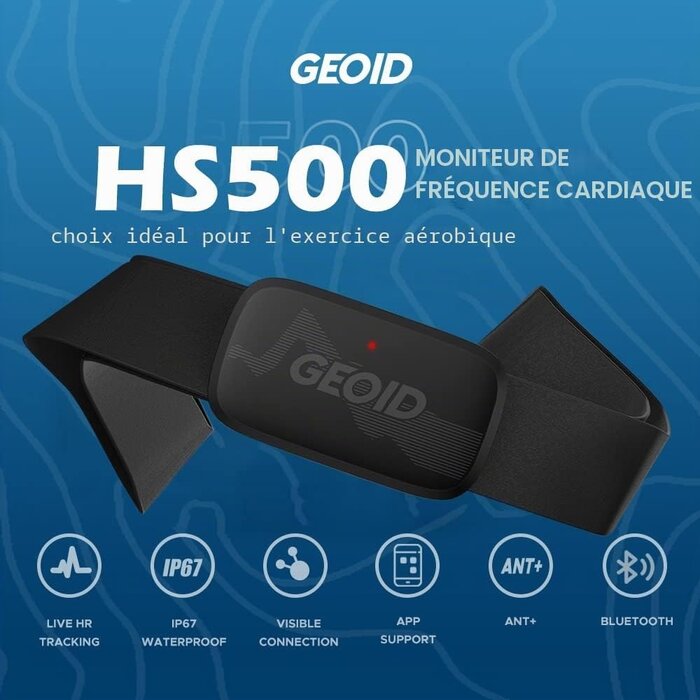 Ceinture cardio Bluetooth et ANT+ - 30% de remise