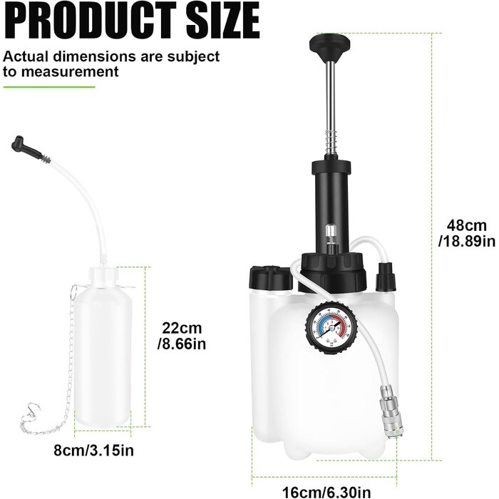 Kit de purge de liquide de frein 3L - Adaptateur 45mm - 32% de remise