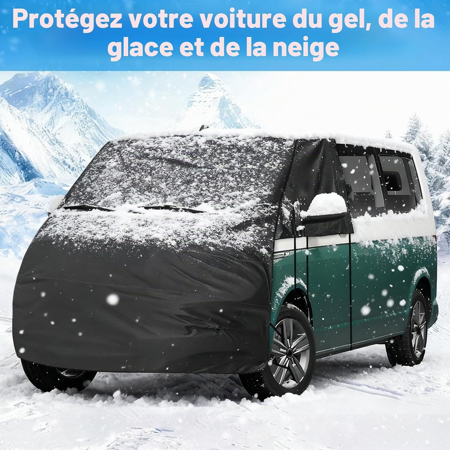 Housse de pare-brise VW T5/T6 - Protection intempéries - 33% de remise