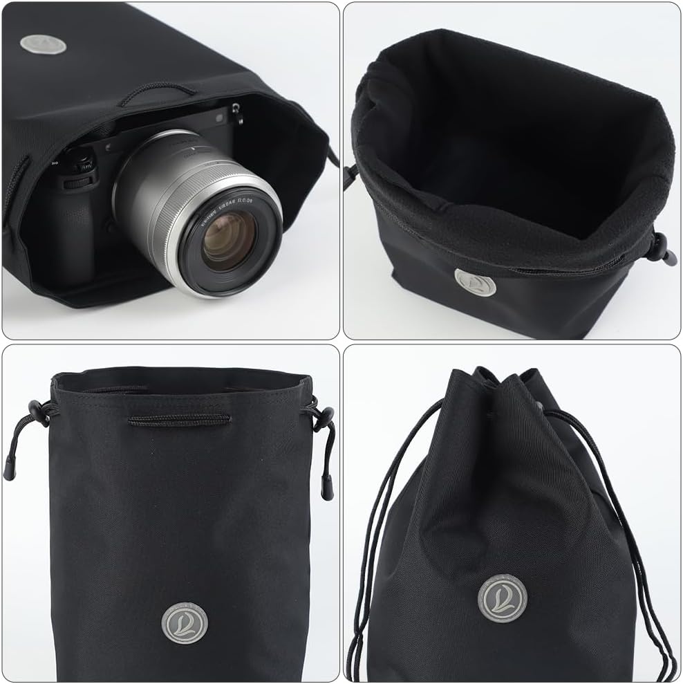 Sac de protection photo 17x12x23 cm Noir - 30% de remise
