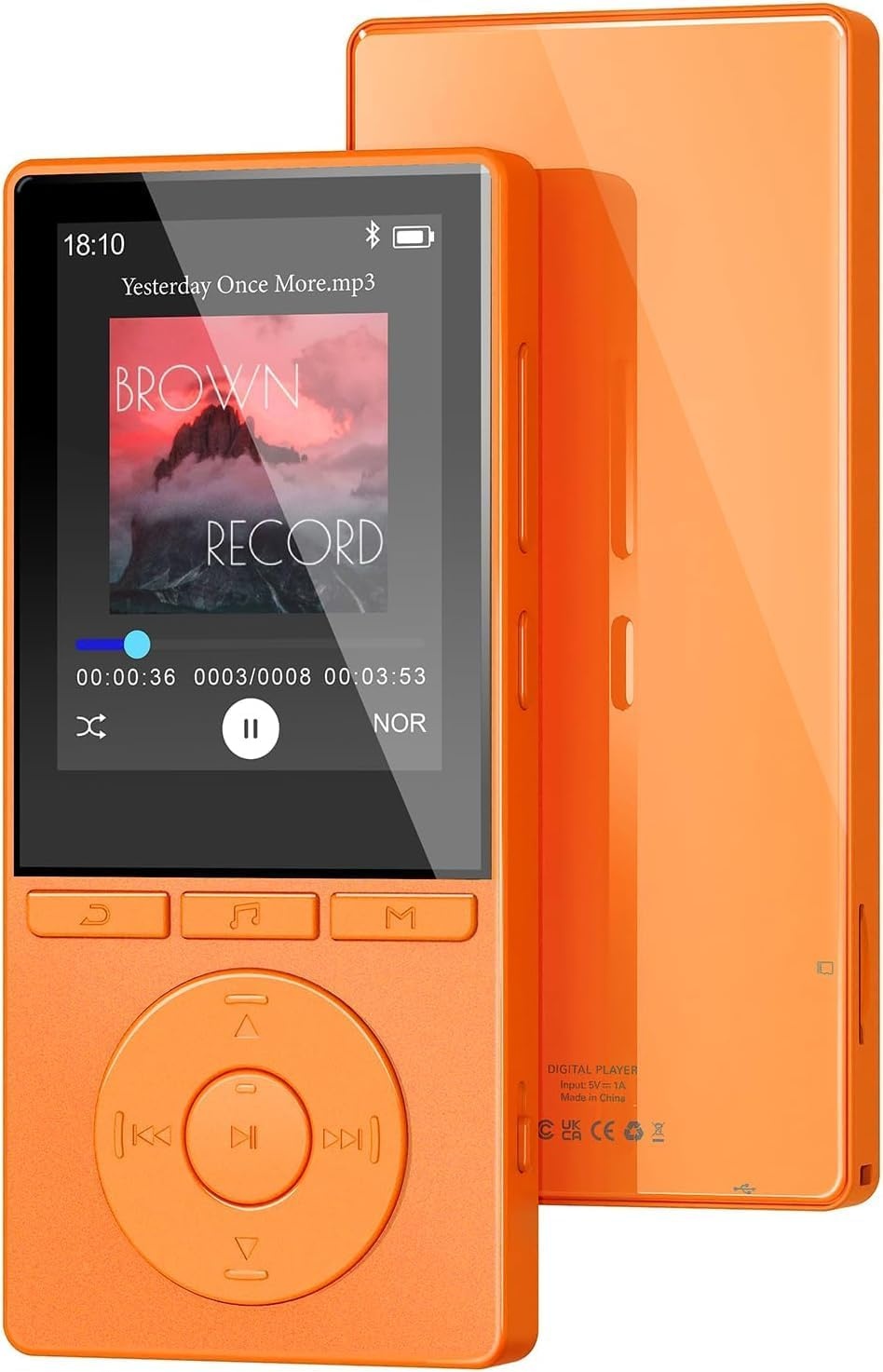 Lecteur MP3 64 Go Bluetooth 5.3 - Bleu - 32% de remise