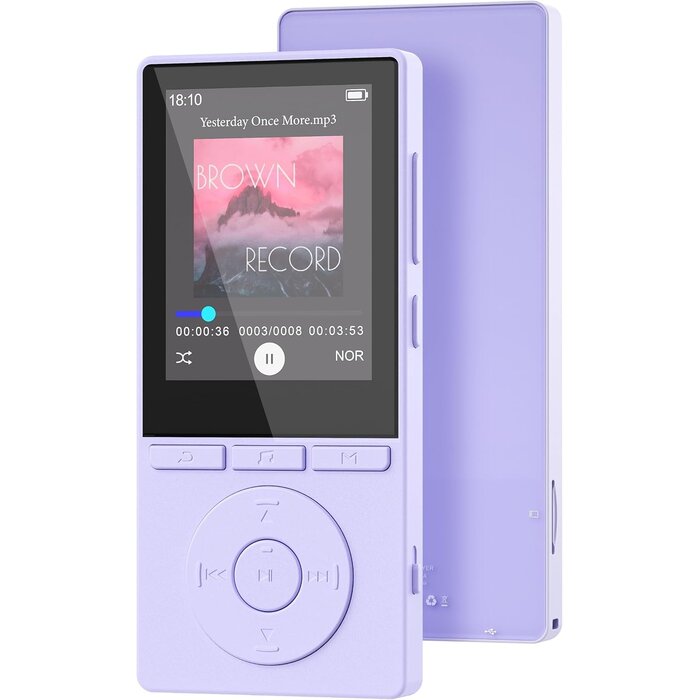 Lecteur MP3 64 Go Bluetooth 5.3 - Bleu - 32% de remise
