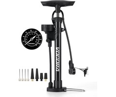 Pompe à pied vélo manomètre 160 PSI - Acier - 40% de remise