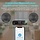 Haut-parleurs marins étanches 140W Bluetooth - 33% de remise