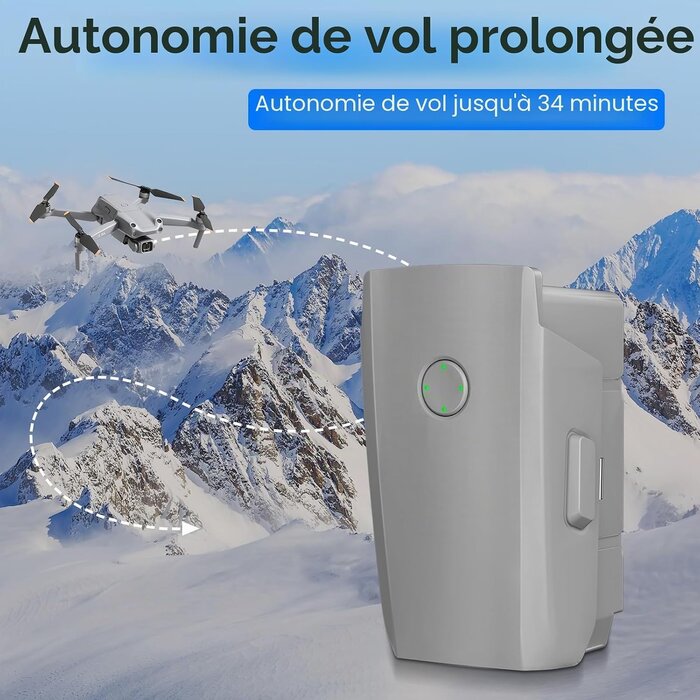 Batterie intelligente pour drone, 3500 mAh - 33% de remise