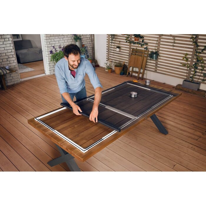 Moustiquaire porte en alu réglable - 80-100 x 170-220 cm - 34% de remise