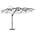 Parasol Rectangulaire en Aluminium Sable 372x198cm - 35% de remise
