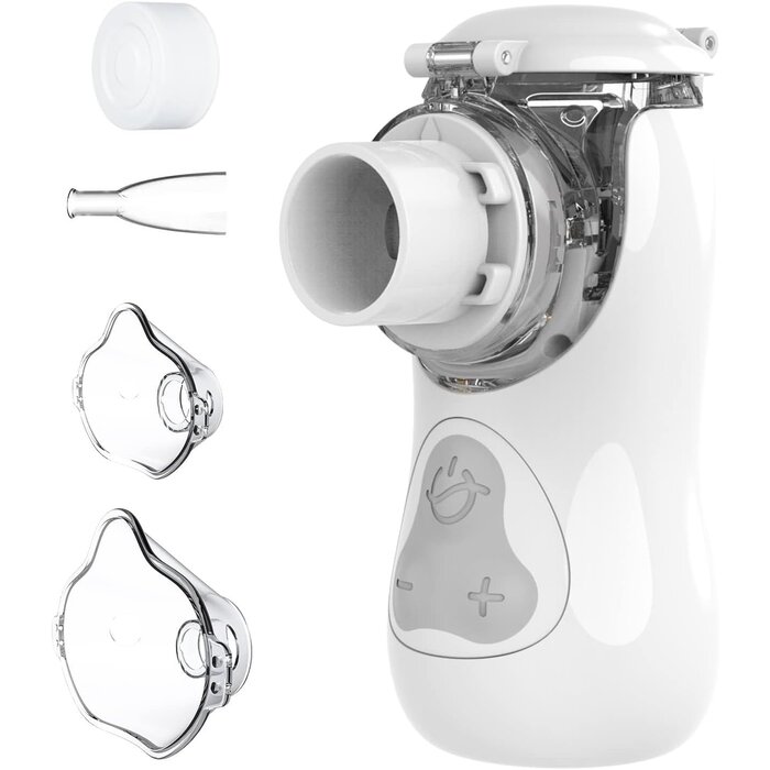 Nébuliseur électrique portable, Blanc gris, Taille S - 33% de remise