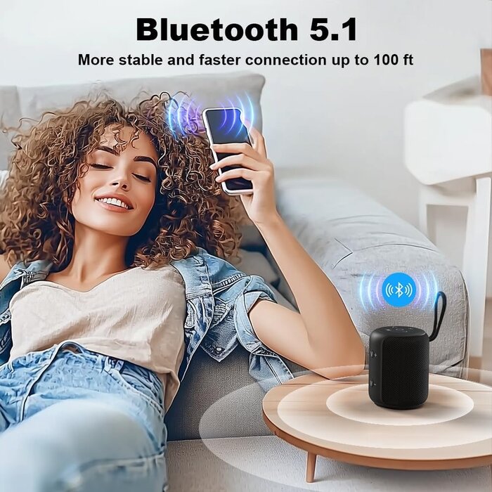 Enceinte Bluetooth Portable IPX6 - 15h d'autonomie - 30% de remise
