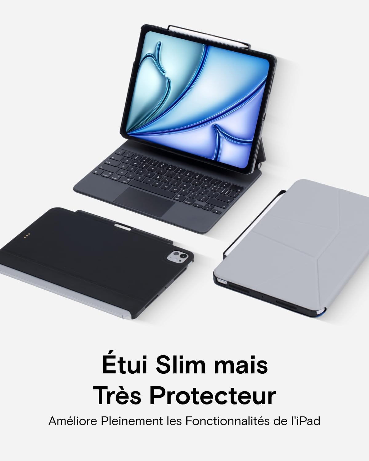 Étui magnétique iPad Pro 11" et Air - 32% de remise