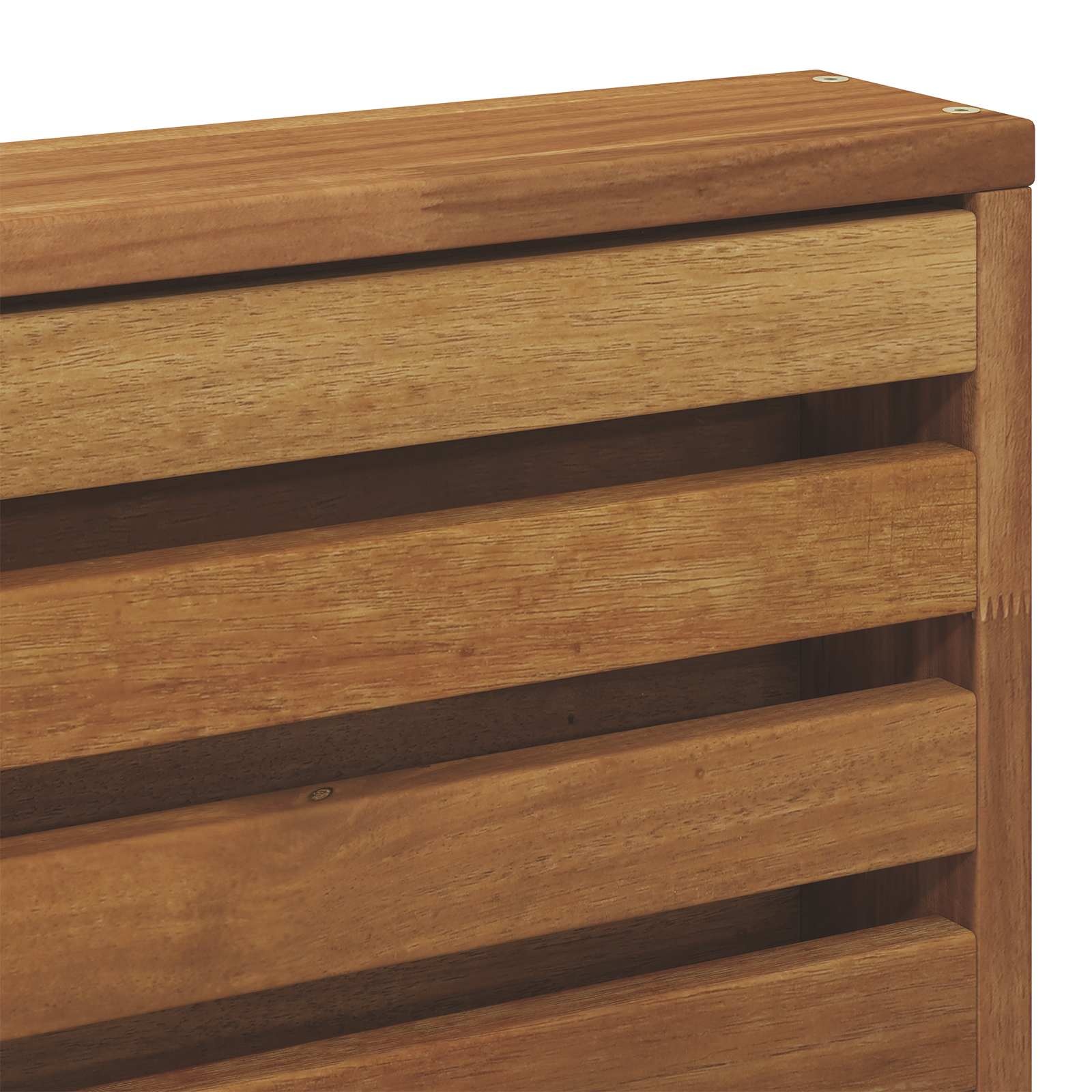 Vidaxl Lot de 2 accoudoirs en bois d'acacia massif - 34% de remise