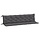 Lot de 2 coussins de banc 200x50 cm, Anthracite - 34% de remise