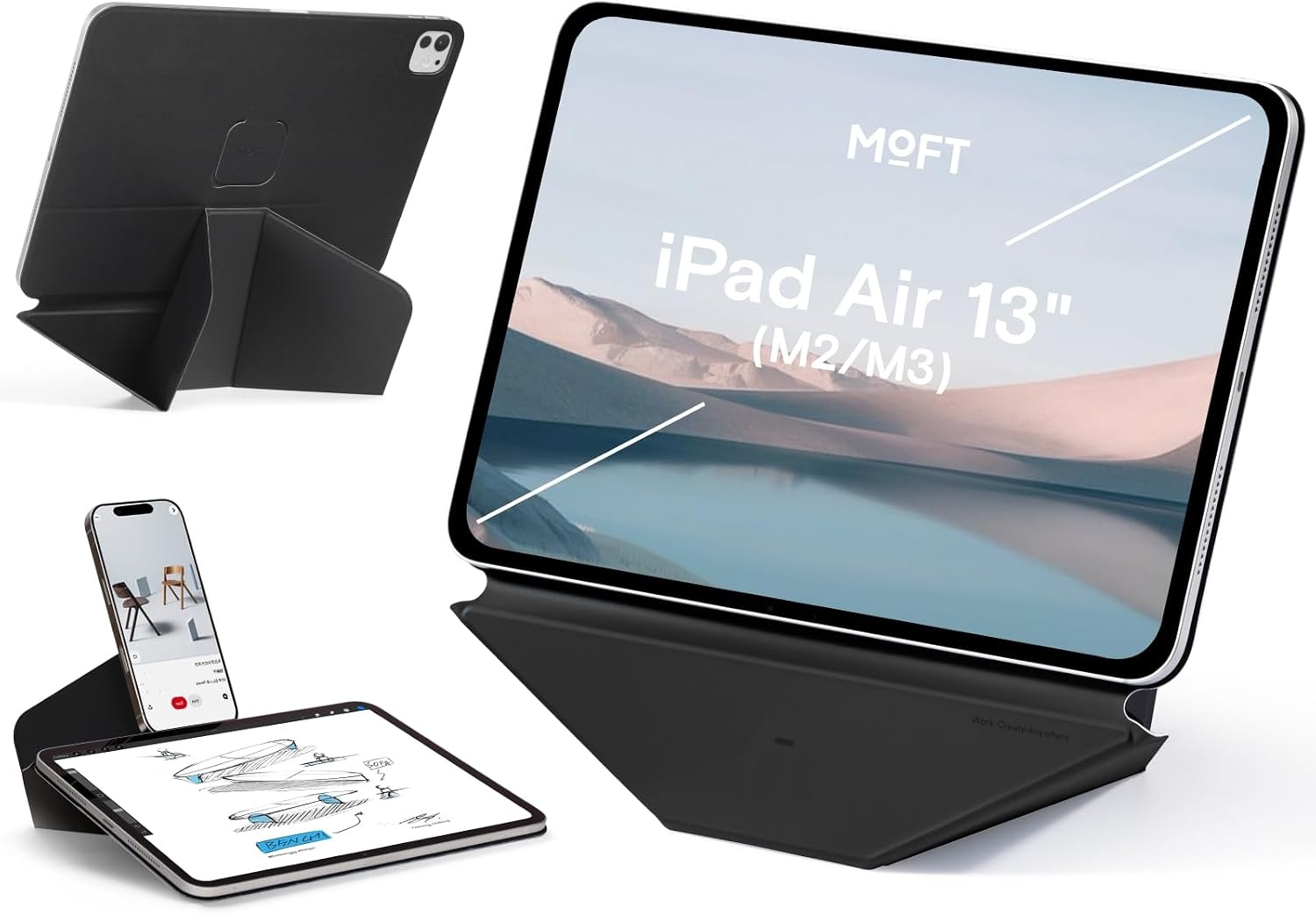 Étui Folio Magnétique iPad Air 13" - Panna Cotta - 34% de remise