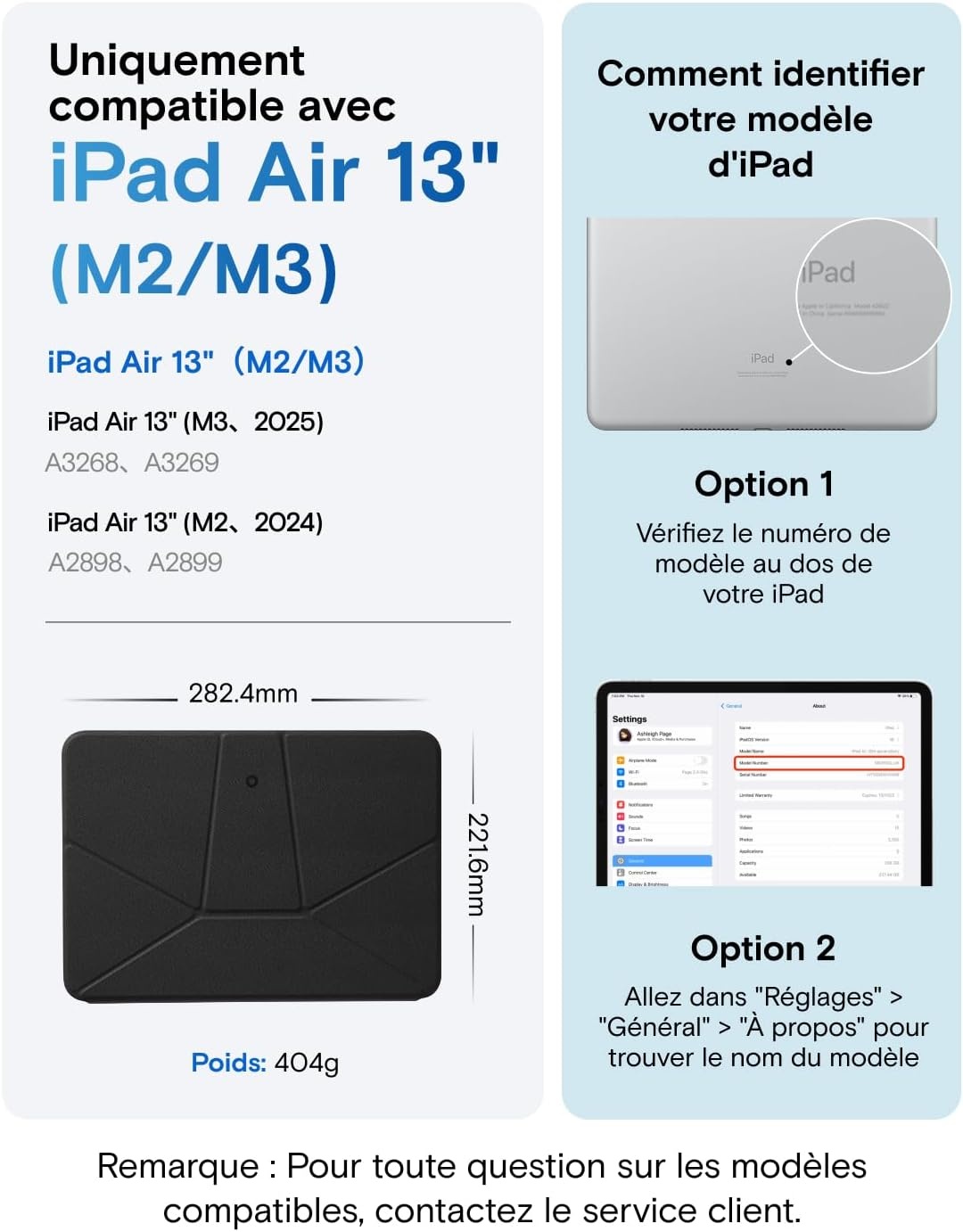 Étui Folio Magnétique iPad Air 13" - Panna Cotta - 34% de remise