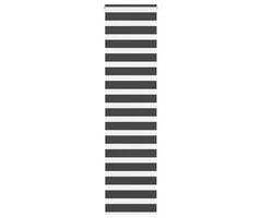 Vidaxl Store jour nuit zébré noir 55x200 cm - 39% de remise