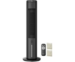 Rafraîchisseur d'air 3-en-1 5L - 1600 m³/h - Noir - 46% de remise