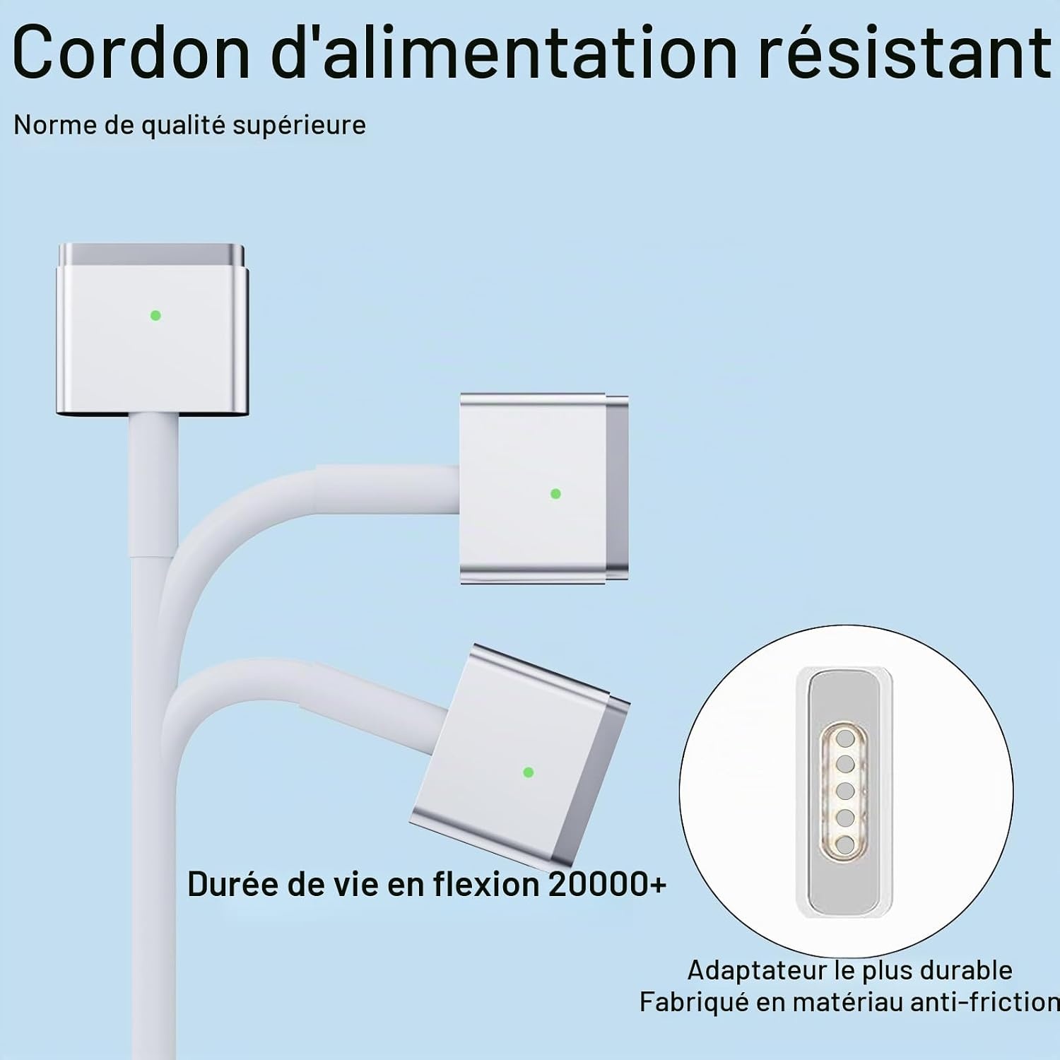 Chargeur MacBook Pro 85W T-Tip - Blanc - 30% de remise