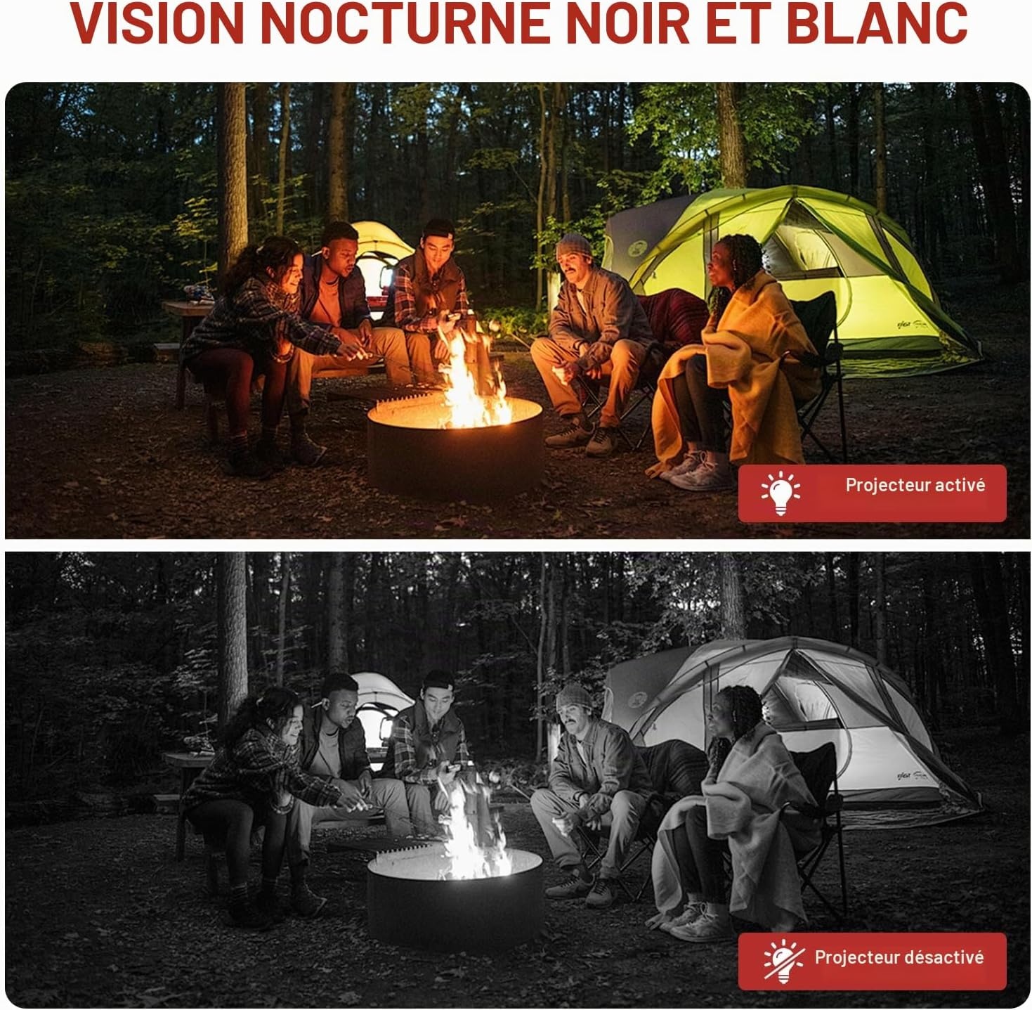 Caméra de surveillance extérieure 4G 1080p - 32 Go - 32% de remise