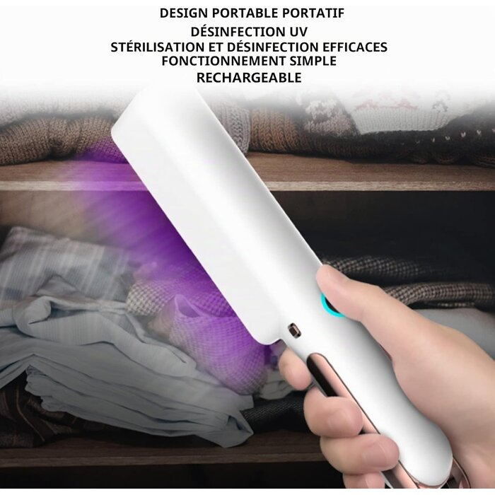 Lampe UV portable rechargeable Wit rosé taille S - 32% de remise