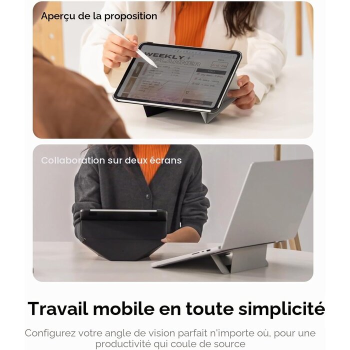 Étui folio magnétique iPad Pro 11" (2025/2024) - Noir - 33% de remise