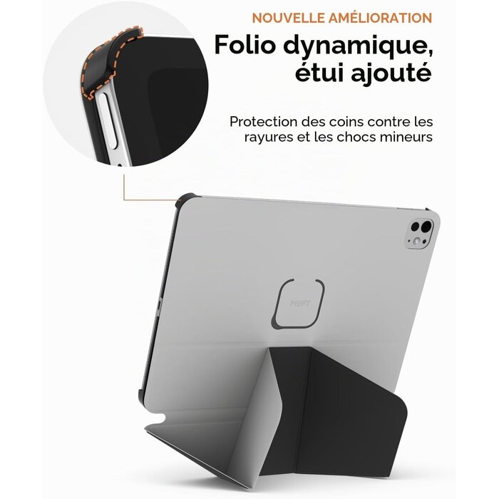 Étui folio magnétique iPad Pro 11" (2025/2024) - Noir - 33% de remise