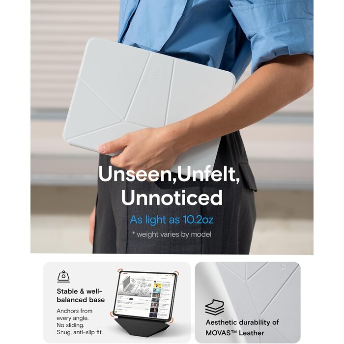 Étui folio magnétique iPad Pro 11" (2025/2024) - Noir - 33% de remise