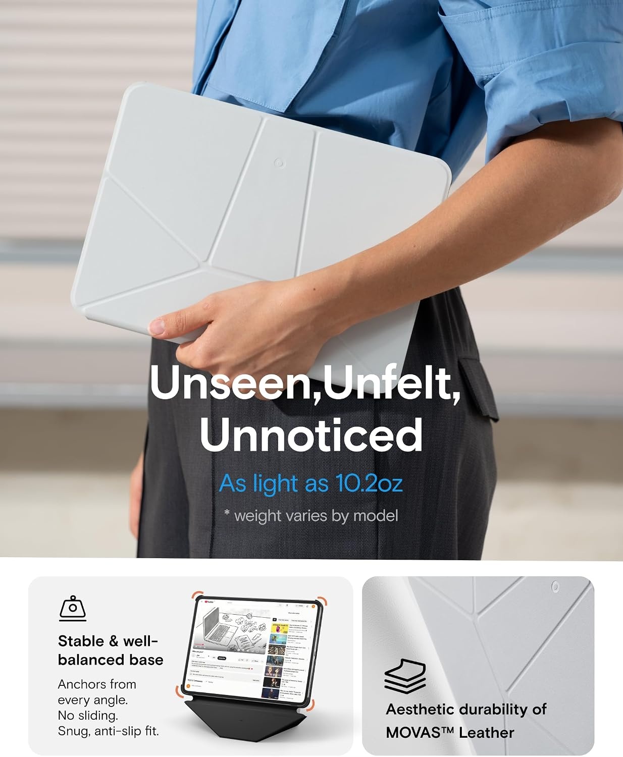 Étui folio magnétique iPad Pro 11" (2025/2024) - Noir - 33% de remise