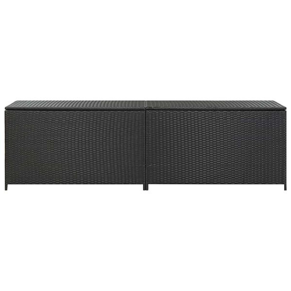 Vidaxl Coffre de jardin polyrotin 200x50x60cm - 35% de remise