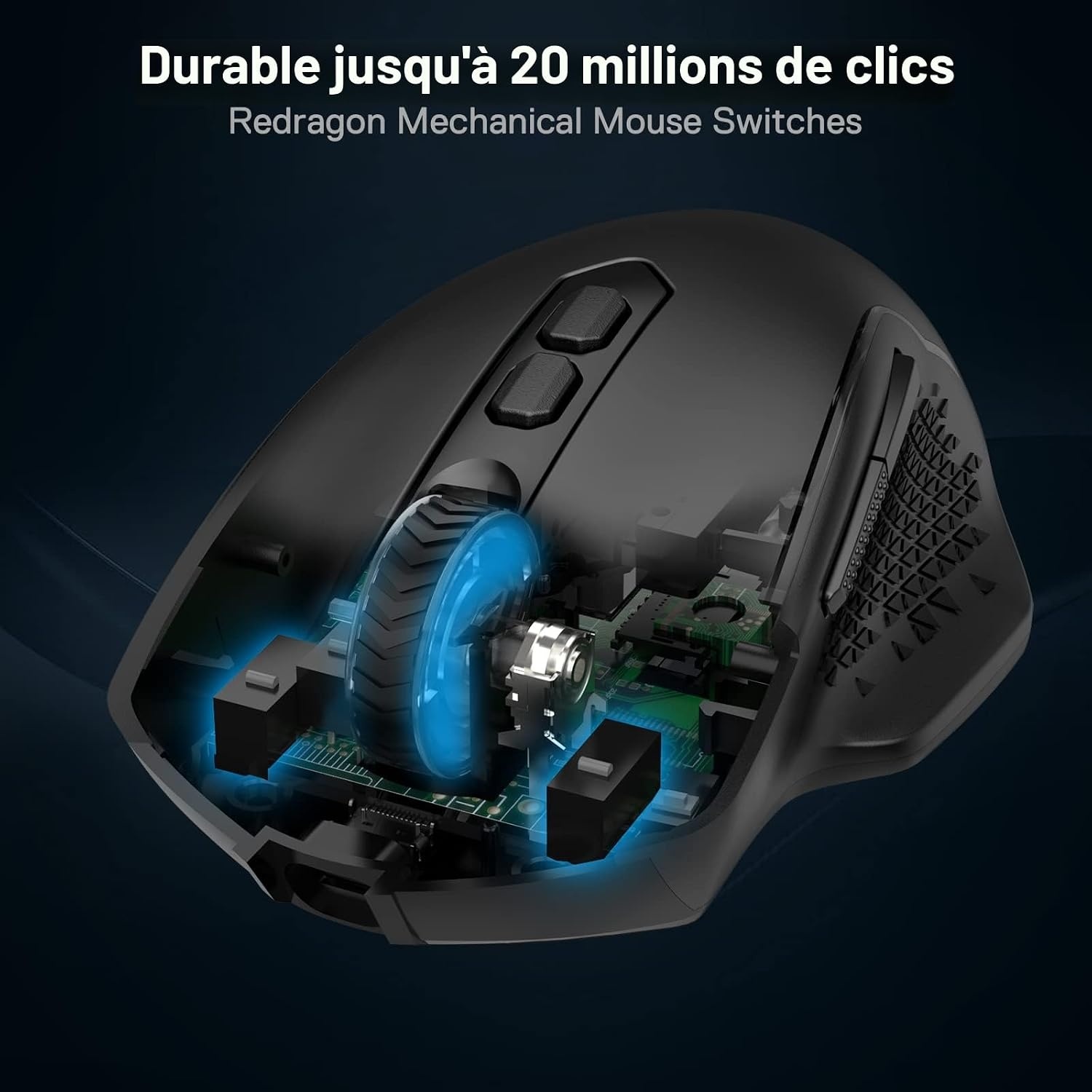 Souris Gaming Sans Fil 10000 DPI RGB - 31% de remise