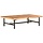 Table basse en bois d'acacia massif 142x90 cm - 34% de remise