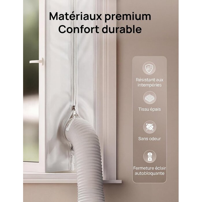 Joint de fenêtre universel 400 cm - Climatiseur mobile - 30% de remise