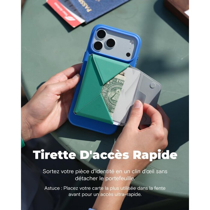 Portefeuille magnétique MagSafe avec support - 33% de remise